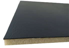 upholstery vinyl on scrim back foam, Off Black
