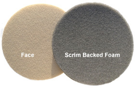 Automotive Headlining + Scrim Foam - Front and Back views