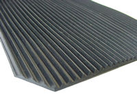 Ribbed Rubber Matting, 3mm Fine Rib