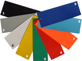 Reinforced Vinyl Coated Fabric, Tarpaulin colour swatch